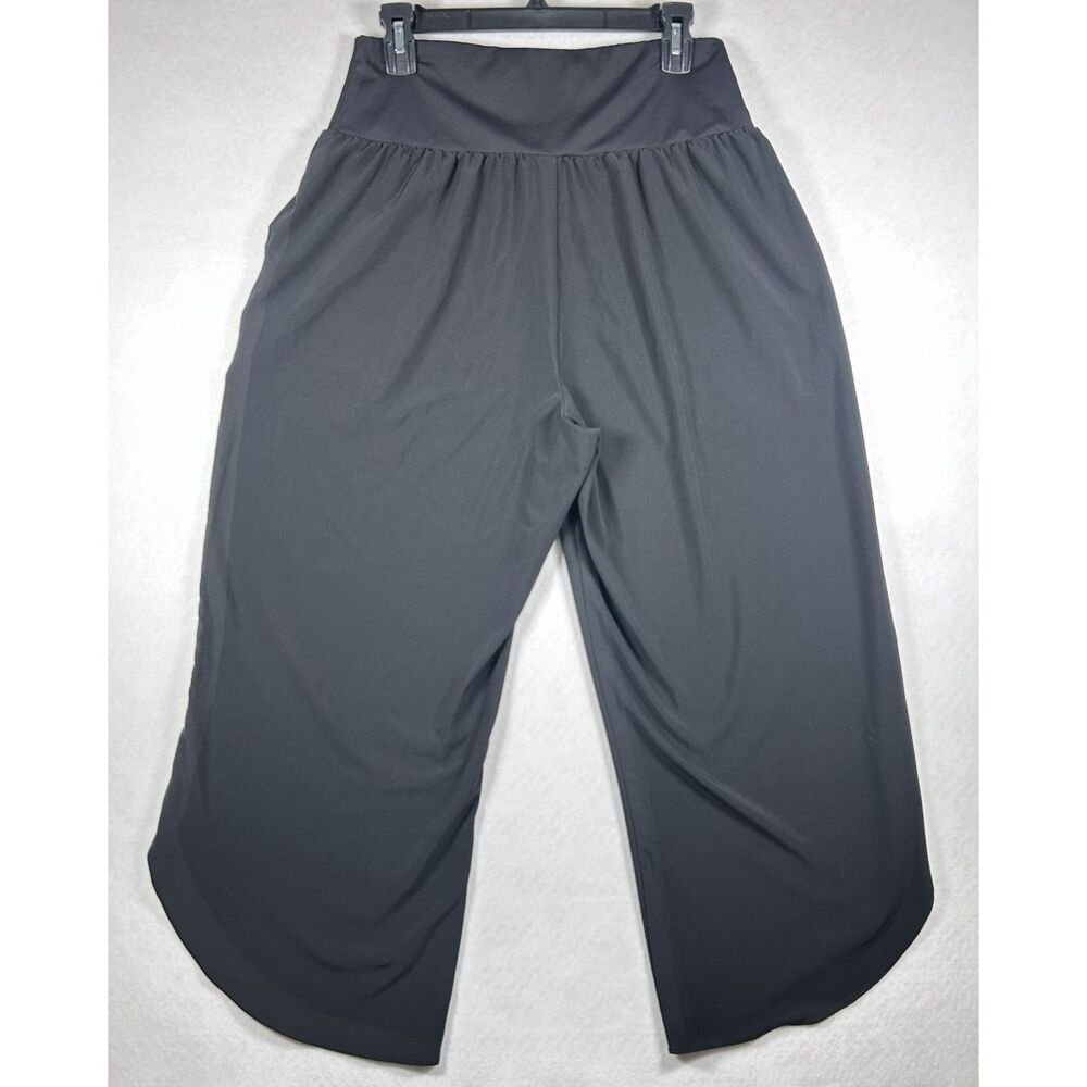Halara Breezeful High Waisted Tummy Control Split Hem Quick Dry Black - Size L - Picture 2 of 9